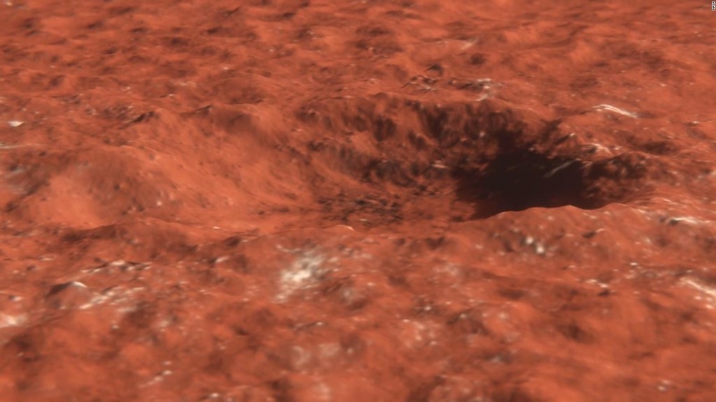 The impressive sound generated by the impact of an asteroid on Mars