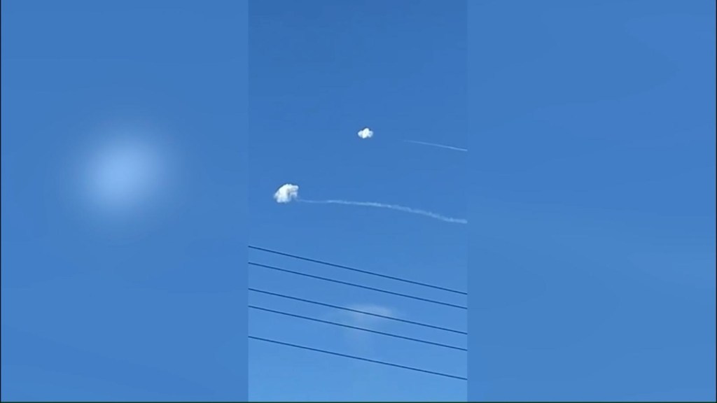 Así interceptan y destruyen un misil ruso en Kyiv, Ucrania