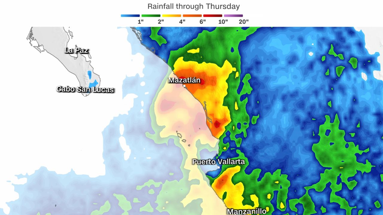 Mexico Prepares For Hurricane Orlean, Forecast To Make Landfall Near Mazatlan