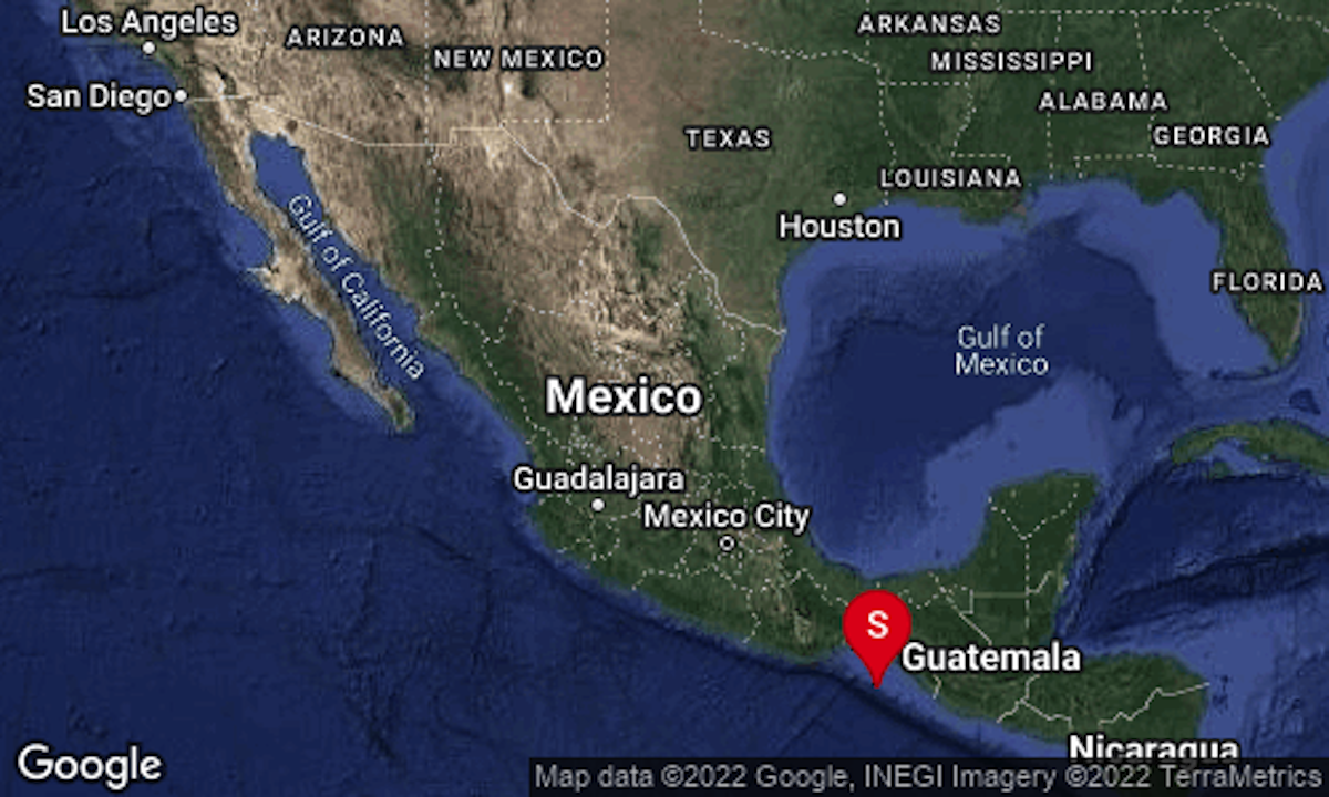 Terremoto de magnitud 5.5 sacude Chiapas, México