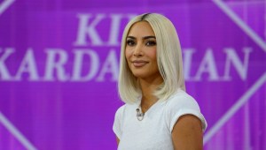 La estrella de la TV Kim Kardashian