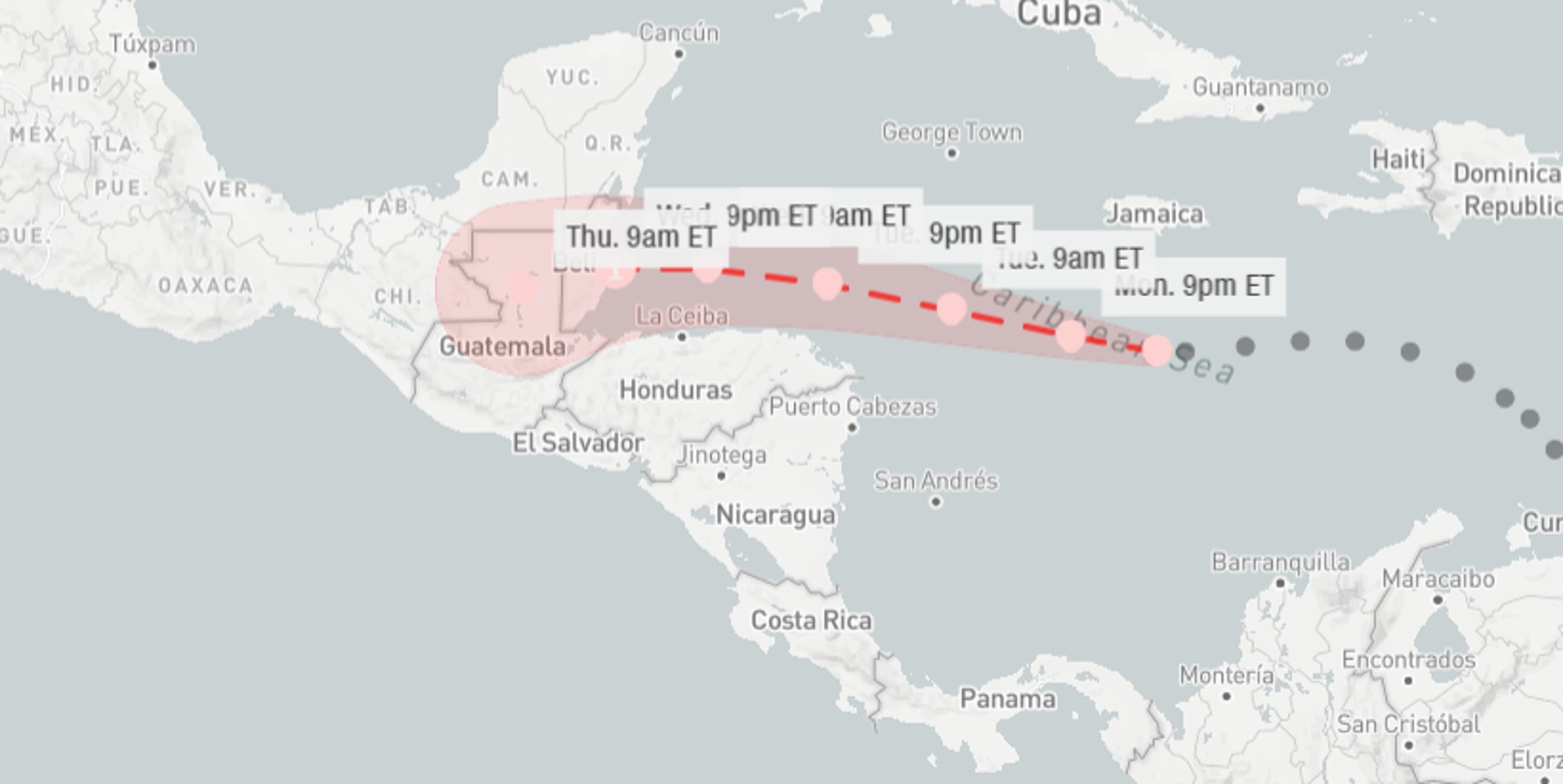 What Areas Does Tropical Storm Lisa Threaten And When Would It Become A ...