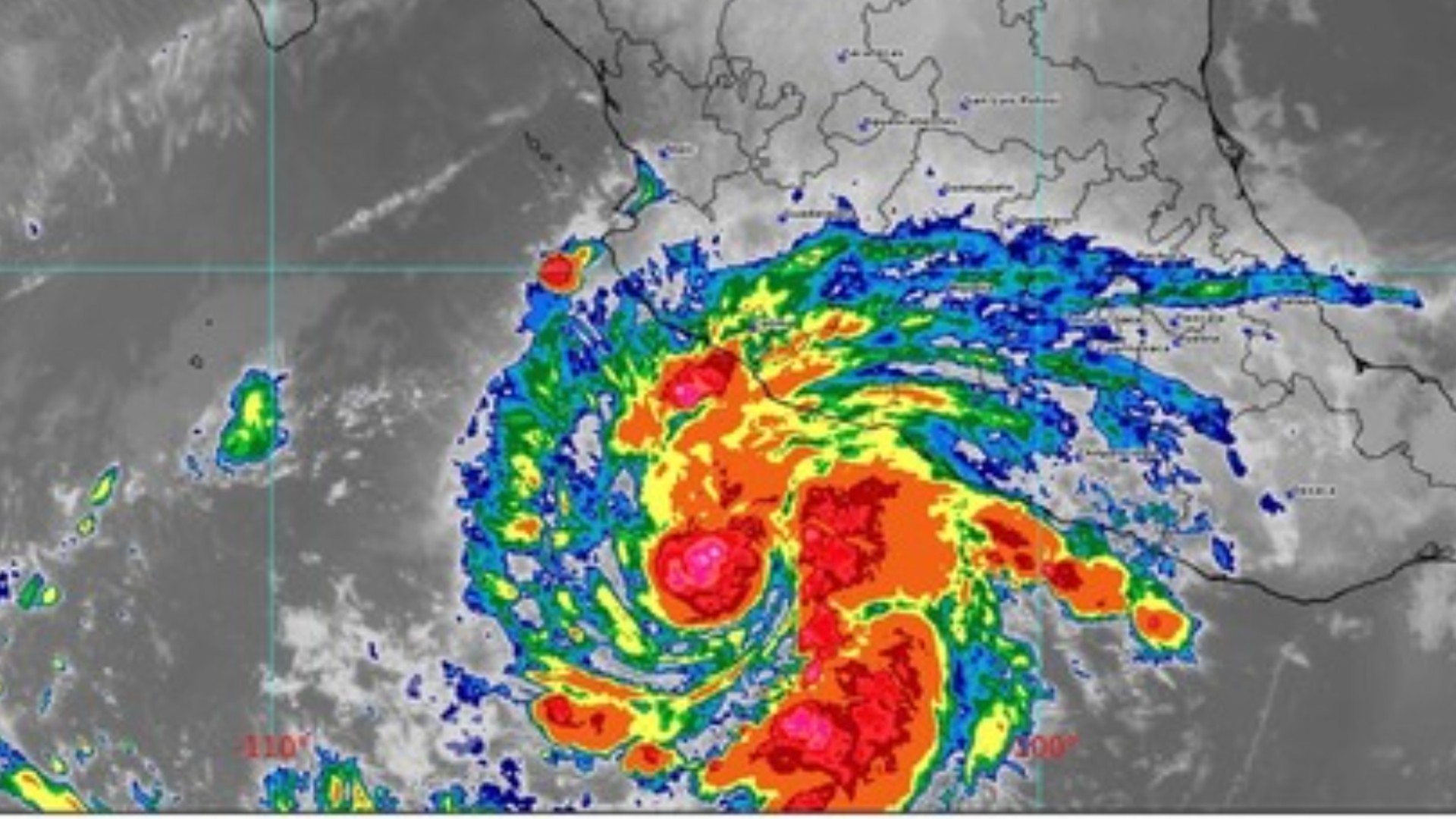 Roslyn threatens to strengthen into a hurricane as it nears Mexico