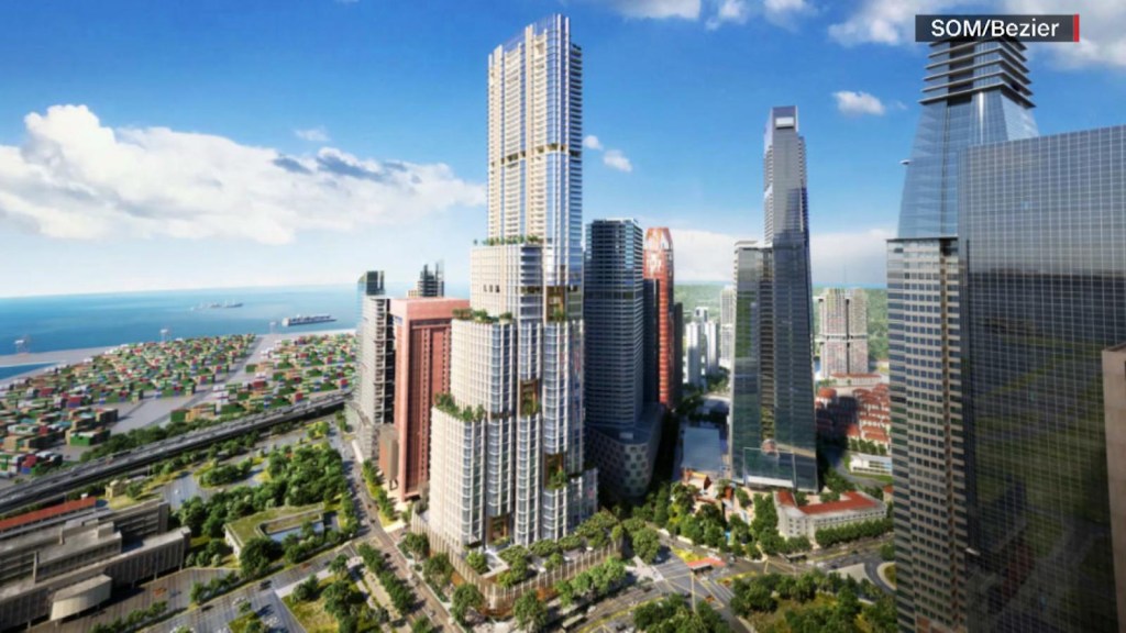 Así será el primer rascacielos superalto de Singapur