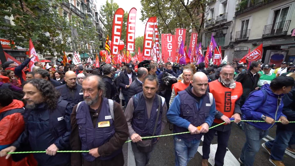 La inflación en Madrid provoca protestas: "No alcanza para comer"