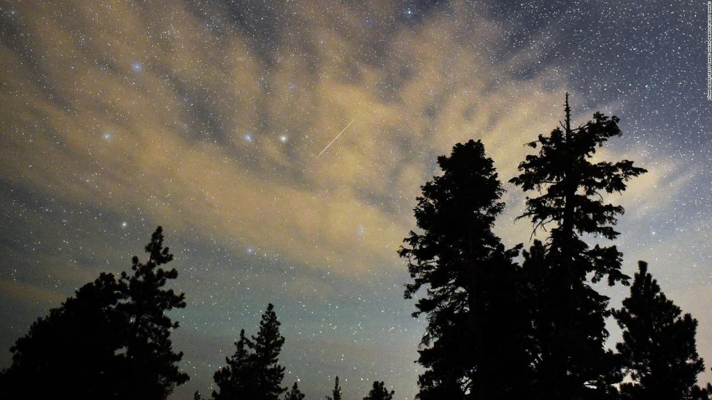 So you can see the meteor shower of the Southern Taurids