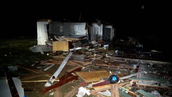 Tornados en Oklahoma, Texas y Arkansas: un muerto y varios desaparecidos