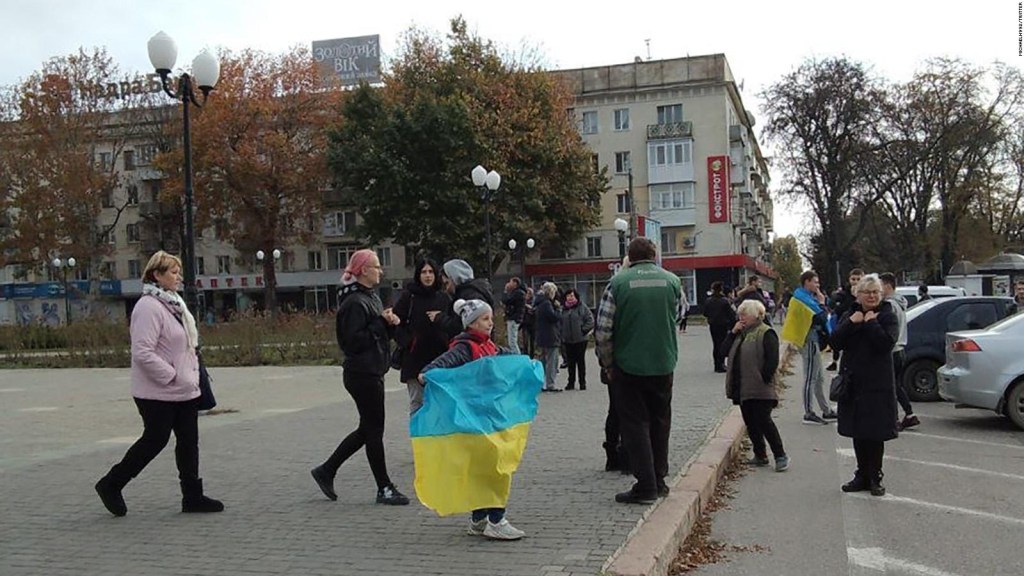 Ukraine feiert Befreiung von Gershom Wird Russland zum Gegenangriff übergehen?
