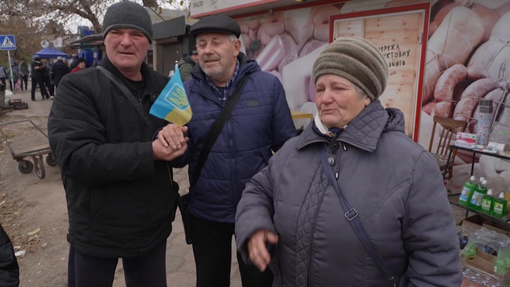 Partei in der Ukraine: So lebte die Befreiung von Cherson