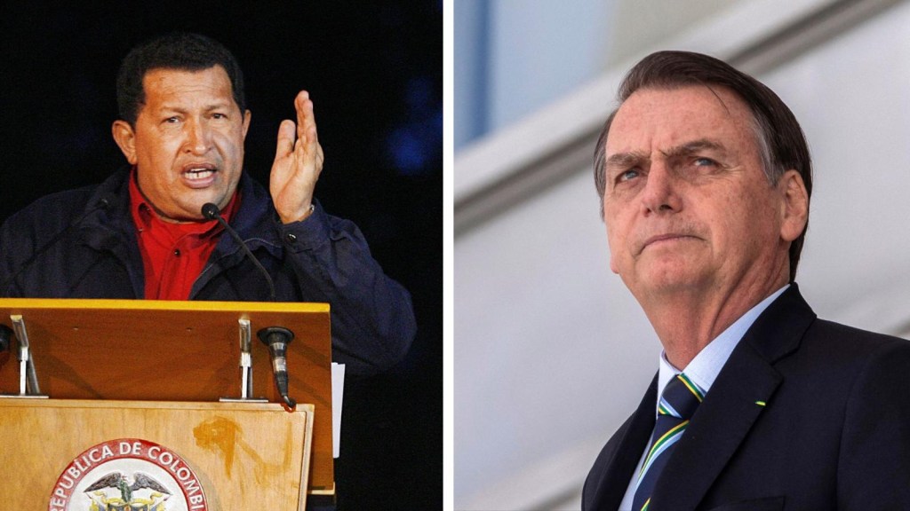 ¿Fue Hugo Chávez? "referencia" por Jair Bolsonaro?