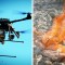 Mira estos drones que lanzan bolas de fuego para prevenir incendios