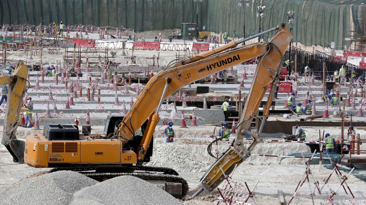 construcción qatar 2022 trabajadores inmigrantes 