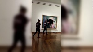 Activistas climáticos atacaron una importante pintura de Gustav Klimt