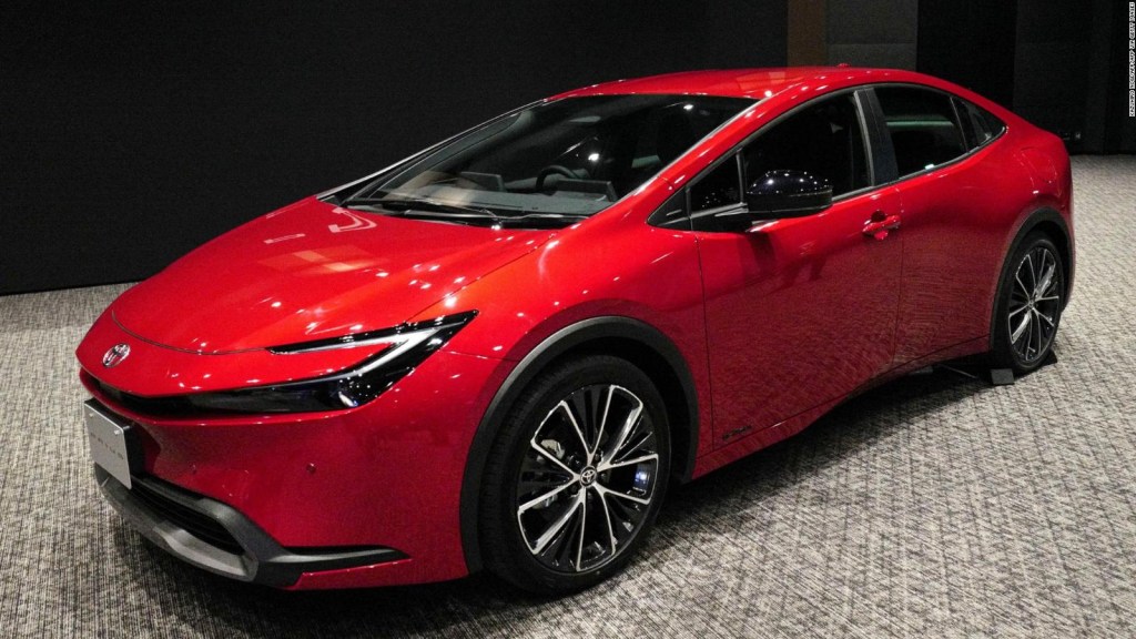 Voici la nouvelle version de la voiture hybride de Toyota, la Prius