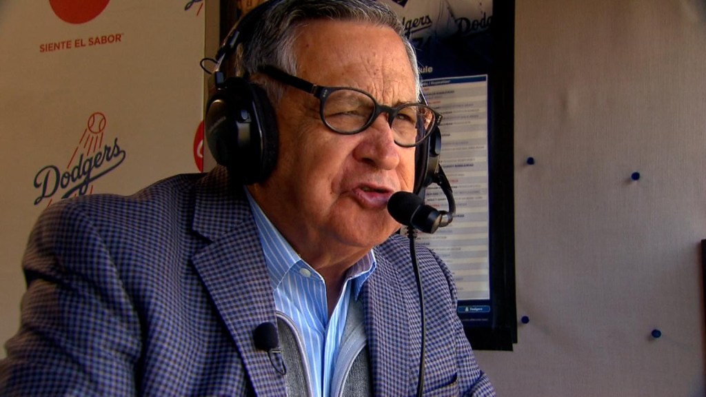 Jarrín: Llegué a transmitir 4.000 juegos consecutivos con los Dodgers