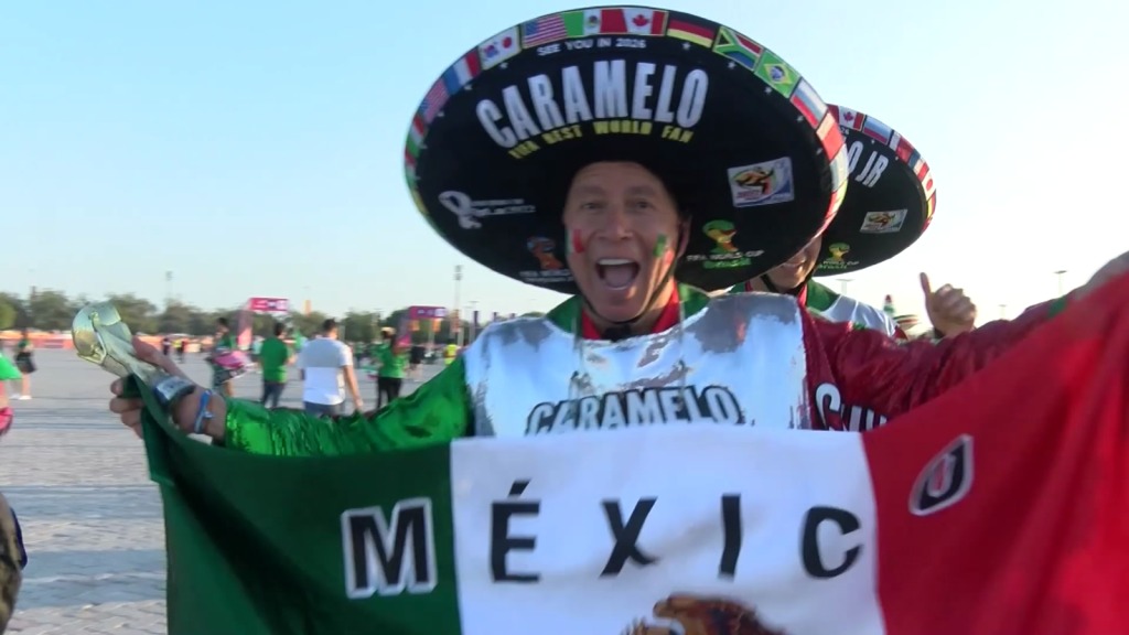 Mexican joy invaded Qatar