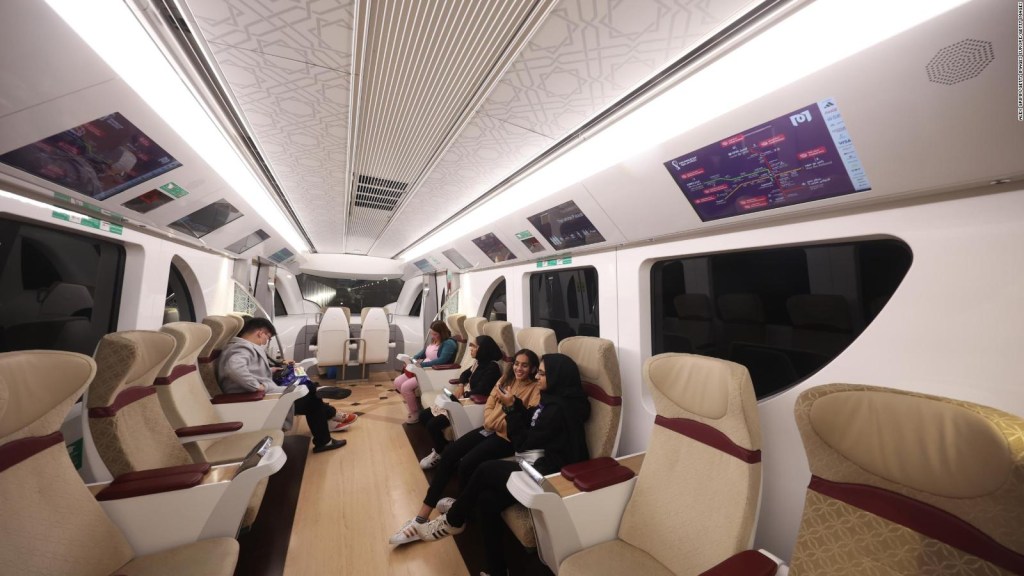 Metro de Qatar, una opción moderna para los asistentes del mundial
