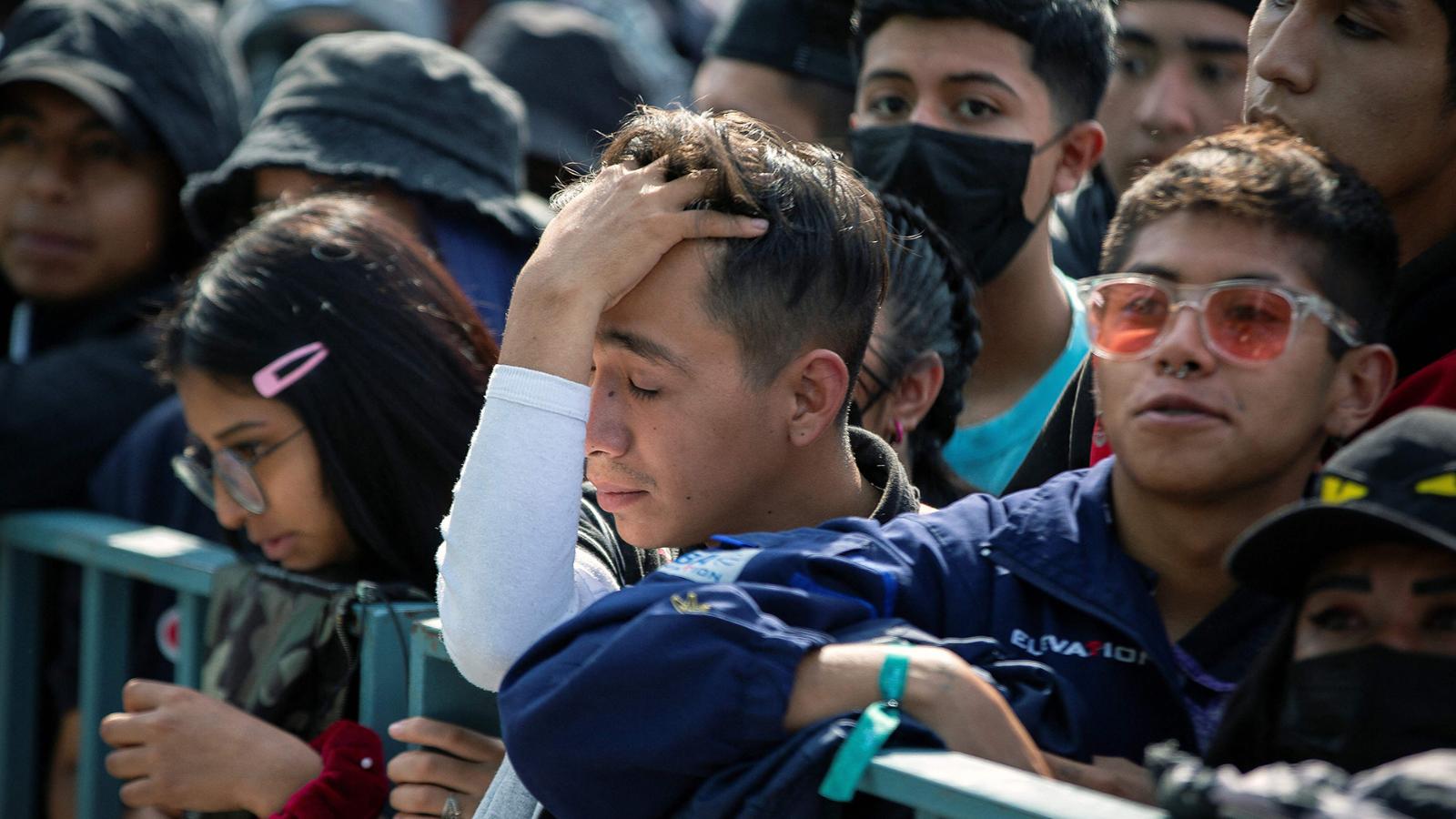 Disappointment In Mexico City After Mexico S Defeat Against Argentina   221126185609 Mexico Argentina Derrota Cdmx Paulina Gomez Mirador Mundial 00015203 Full 169 