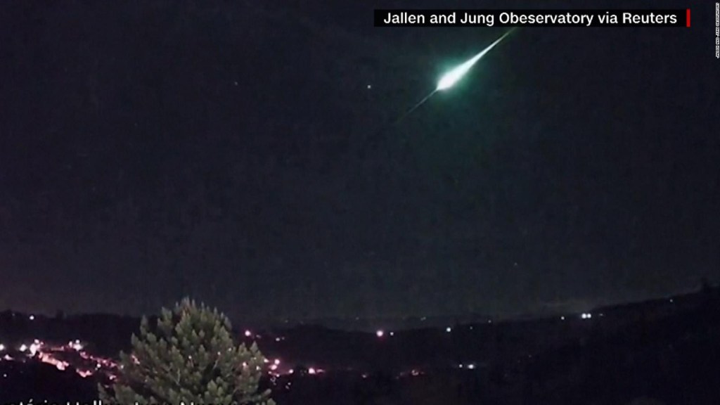 Este meteorito iluminó el cielo sobre el sur de Brasil