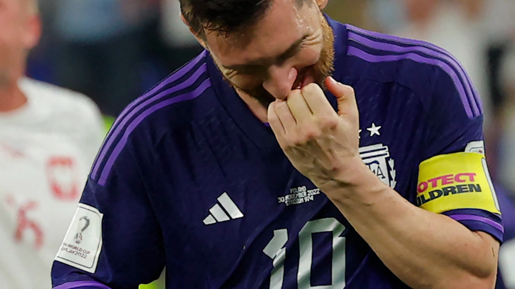 La marca que no pudo romper Lionel Messi contra Polonia