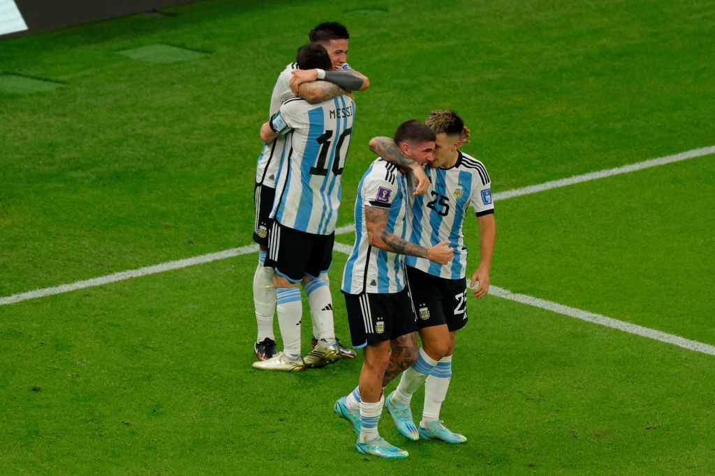 Argentina logra una victoria sobre México por 2-0 (Photo by ODD ANDERSEN/AFP via Getty Images)
