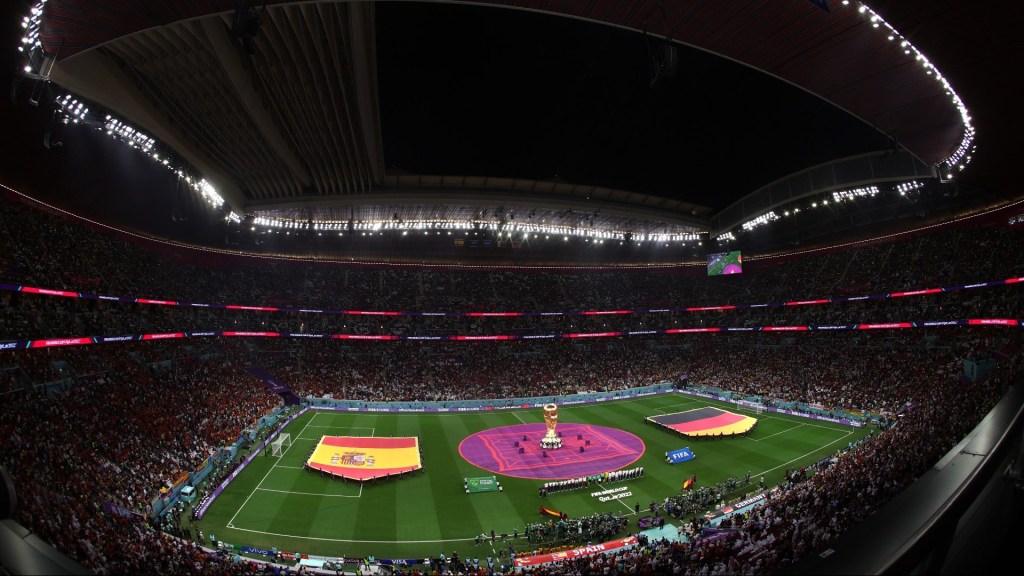 España vs. Alemania del Grupo E en el Mundial de Qatar 2022. (Foto: Clive Brunskill/Getty Images)