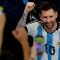 Messi luego del partido que Argentina le ganó a México en el Mundial de Qatar. (Foto: ODD ANDERSEN/AFP vía Getty Images)