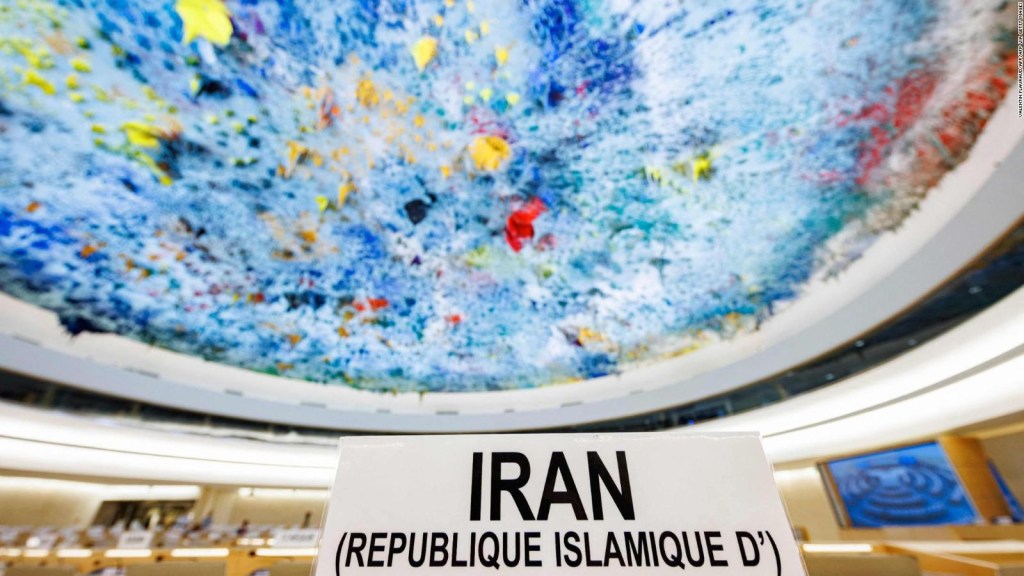 Iran's reaction to the UN investigation on DD.HH.