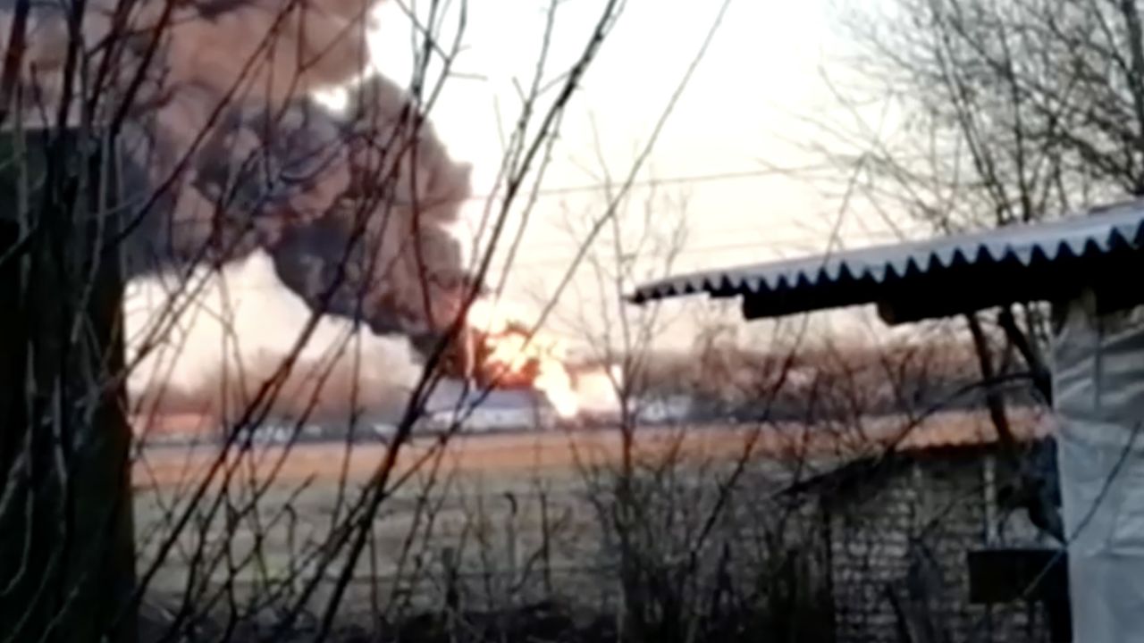Explosion of Russia and Ukraine