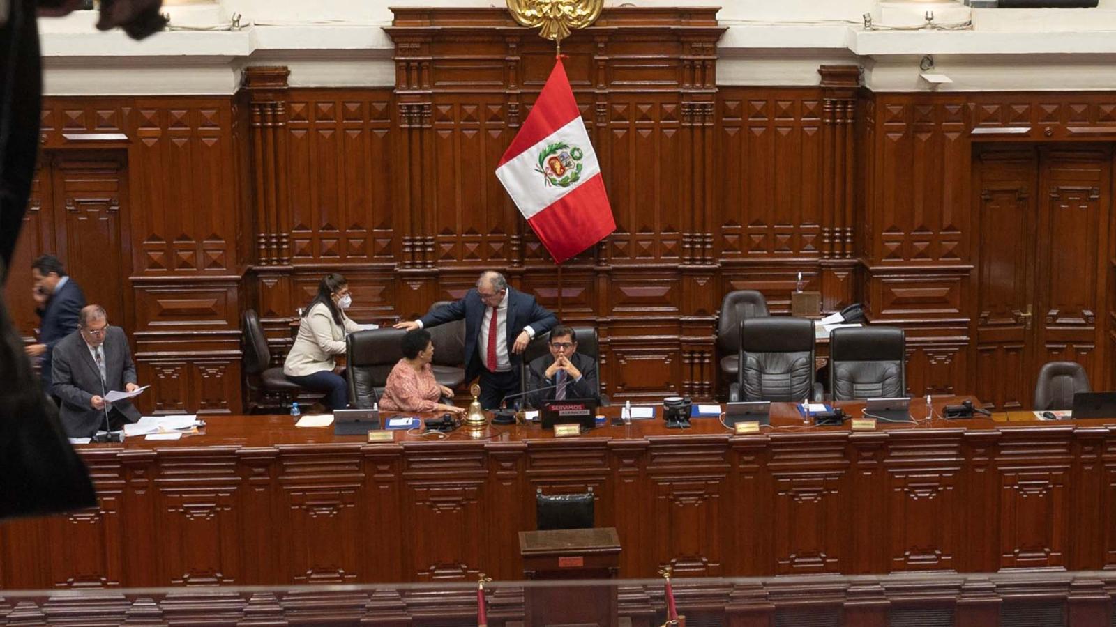 Congreso De Perú Aprueba La Vacancia De Pedro Castillo