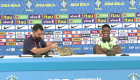 Vinicius Jr. bursts out laughing because of a cat