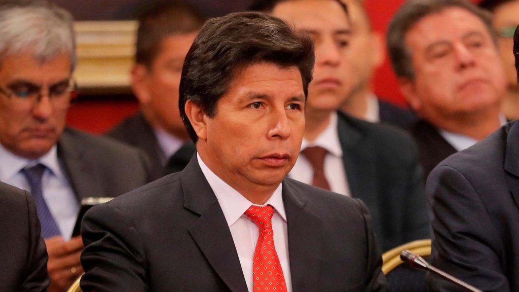 The former president of Peru, Pedro Castillo, is arrested