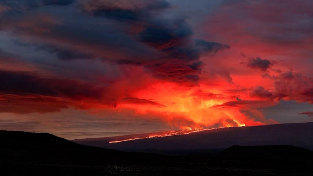 CNN, Mauna Loa yanardağını araştırıyor