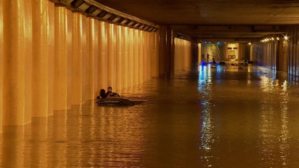 Daños por inundaciones en Portugal.  mira los videos