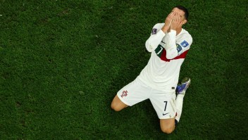 Cristiano Ronaldo y Portugal cayeron derrotados por 1-0 ante Marruecos. (Foto: Patrick Smith/FIFA/Getty Images)