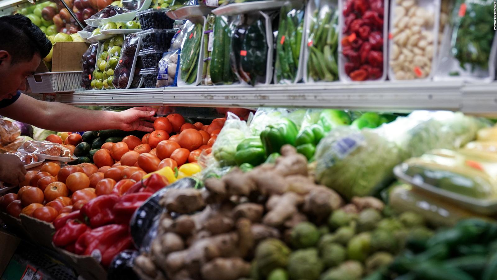 Los precios de los alimentos están superando la inflación en los Estados Unidos.