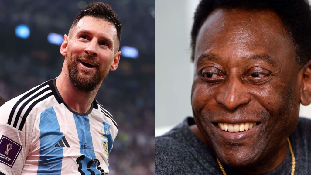 Pelé supported Messi in the World Cup semifinal in Qatar