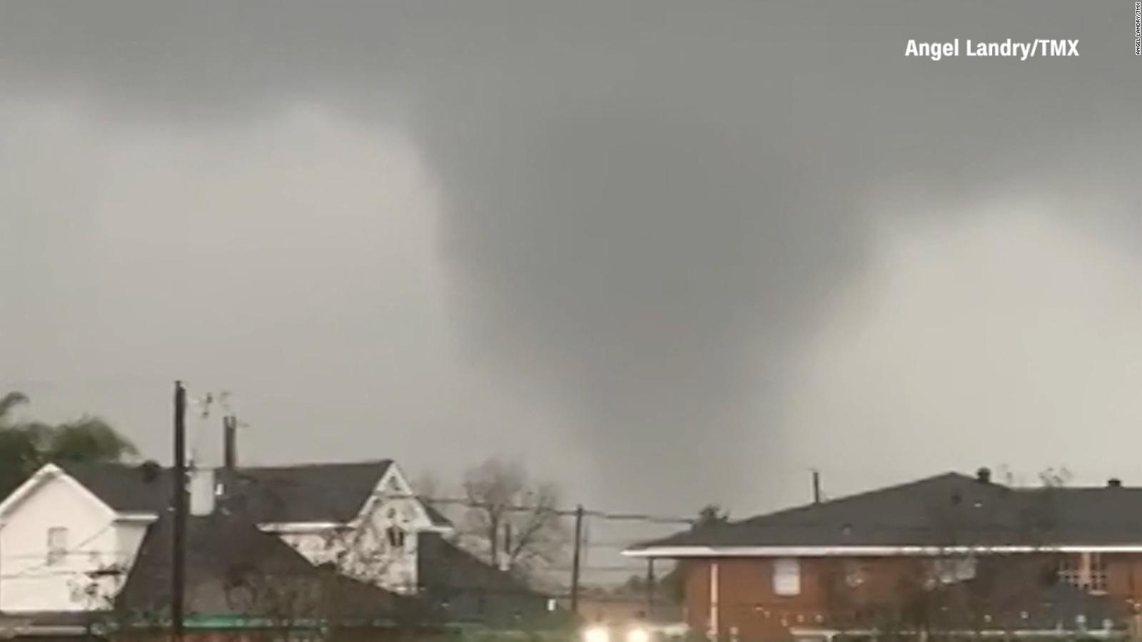 Millions are at risk from tornadoes in the South, with the storm threatening the Midwest