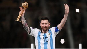La sonrisa de Messi: imágenes históricas de la final de Qatar 2022