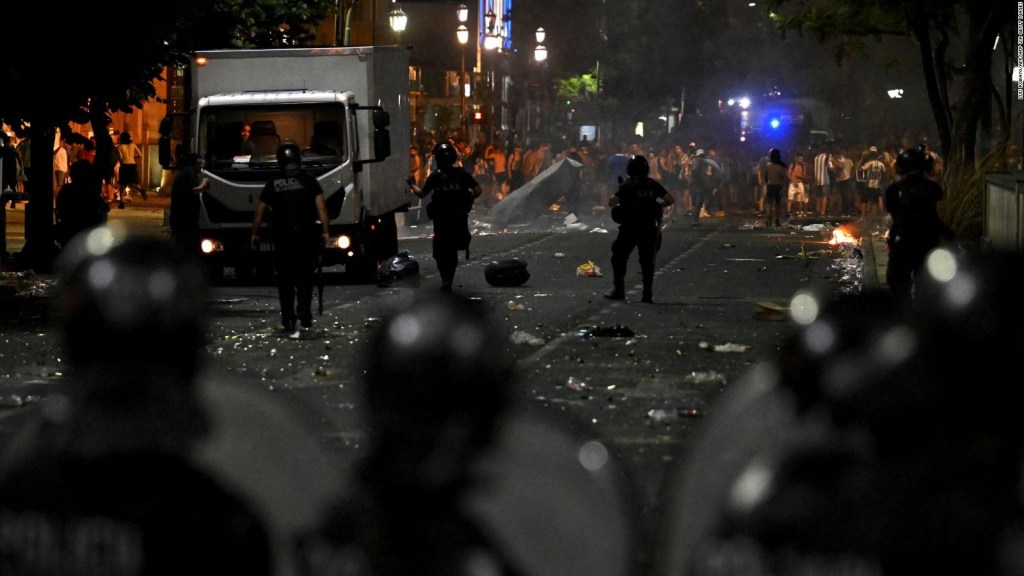 Incidencias en Buenos Aires tras los festejos por la llegada de la Scaloneta