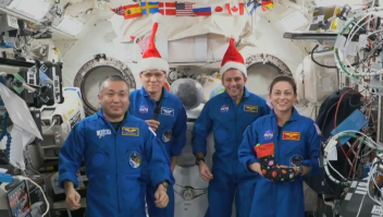 Escucha el mensaje de Navidad de los Astronautas desde el espacio