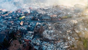 Voraz incendio azotó Viña del Mar: declaran estado de catástrofe