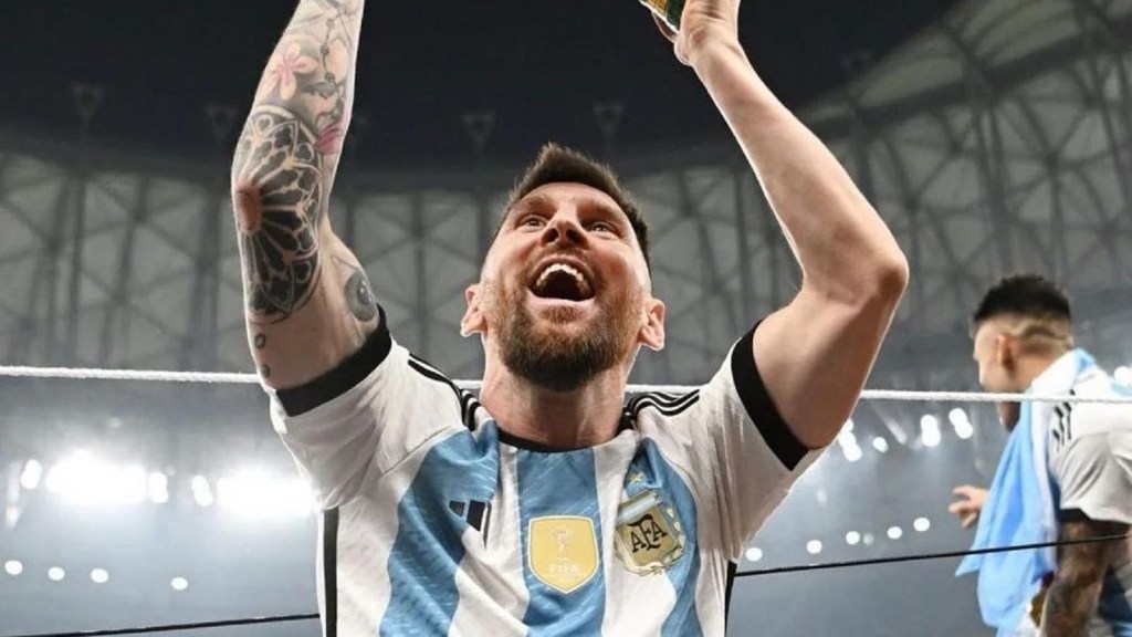 El informe del fotógrafo que tomó la imagen grabada de Messi