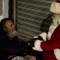 El Santa Claus que recorre la capital mexicana para ayudar a desamparados
