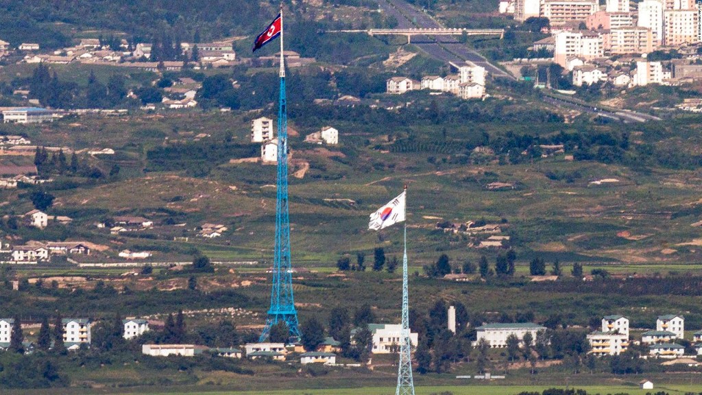 Corea del Norte cruza air space of Corea del Sur