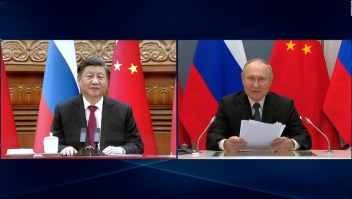 Los presidentes de China y Rusia acuerdan fortalecer los nexos bilaterales