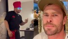 Chris Hemsworth funny video