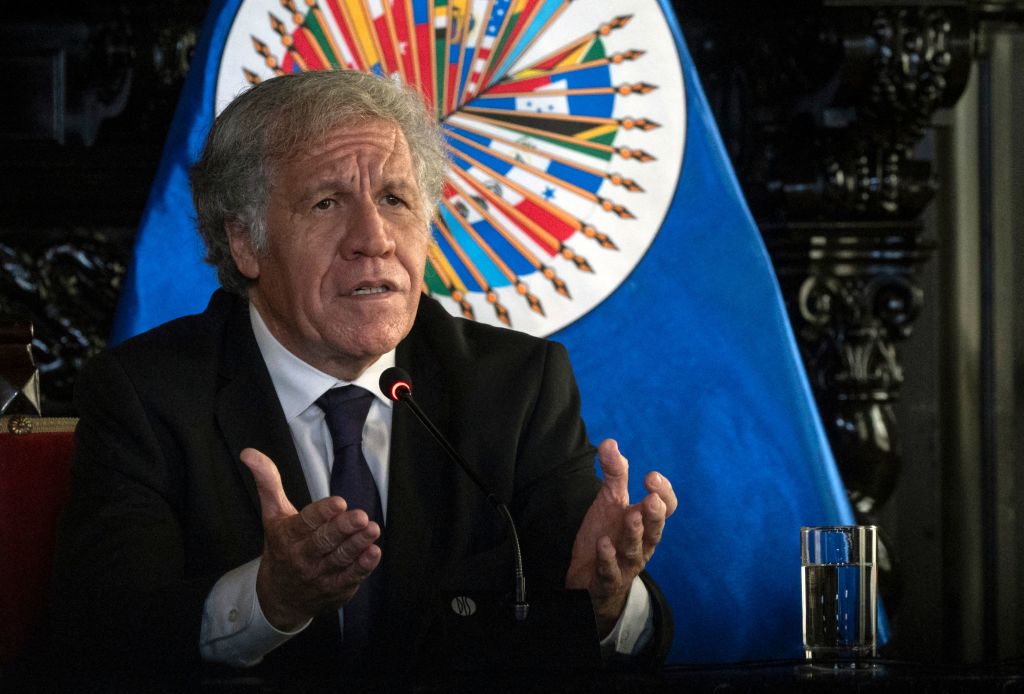 Luis Almagro, Secretario General de la OEA (Crédito: Cris BOURONCLE / AFP) 