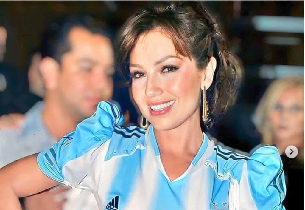 Thalía es campeona mundial argentina