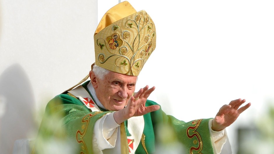 El papa Benedicto XVI en Alemania, el 25 de septiembre de 2011. (Crédito: ALBERTO PIZZOLI/AFP vía Getty Images)